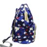 Mochila Maternidade Azul Marinho Bolsa Bebe Flamingo Criança Multi Impermeavel - 5