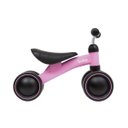 Ver imagem 1 de Bicicleta de Equilíbrio 4 Rodas Para Bebê Infantil Treino de Coordenação Motora +1 Ano Buba - Rosa