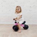 Ver imagem 5 de Bicicleta de Equilíbrio 4 Rodas Para Bebê Infantil Treino de Coordenação Motora +1 Ano Buba - Rosa