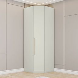 Guarda Roupa Canto Oblíquo Modulado 1 Porta Predileto - 1 Guarda Roupa Canto Oblíquo Modulado 1 Porta Predileto - 1