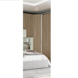 Guarda Roupa Canto Oblíquo Modulado 1 Porta Predileto  - 5
