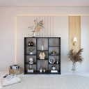 Ver imagem 1 de Estante para Livros Baixa 11 Prateleiras 137,5cmx136cm London Yescasa