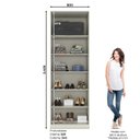 Ver imagem 4 de Guarda Roupa 2 Portas com Cabideiro Predileto