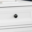 Ver mais imagens de Mesa de Cabeceira para Quarto Gaveta 1 Porta 44,6cm x 60,4cm Americana Branco