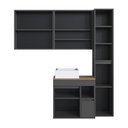 Ver imagem 7 de Conjunto para Banheiro 148cm com 4 Peças Gabinete Suspenso com Cuba Bangladesh