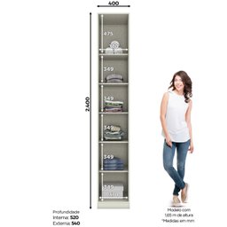 Guarda Roupa 1 Porta   - 4