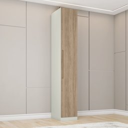 Guarda Roupa 1 Porta com 6 Prateleiras   - 1