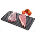 Ver imagem 3 de Tábua Mágica Descongela 2x Mais Rápido Bandeja Antiaderente para Todos Tipos de Carnes