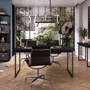 Ver imagem 3 de Mesa Oxford 160 X 90cm Preto