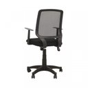 Ver imagem 3 de Kit com 4 Cadeiras de Escritório Diretor Giratória Office Ávila Preto Rivatti