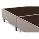 Ver imagem 5 de Cama Box Base Viúva Universal Suede Clean (128x188x20) - Costa Rica