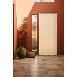 Porta Sanfonada de PVC 210x115cm Bariri - 1