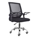 Ver imagem 2 de Cadeira Secretária Giratória Mesh Braço Flexível Best Chair Preta