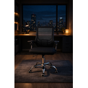 Ver imagem 1 de Cadeira Secretária Giratória Mesh Braço Flexível Best Chair Preta