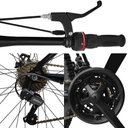 Ver imagem 3 de Bicicleta Mountain Bike 21 Velocidades Aço Suspensão Shimano Cor Grafite