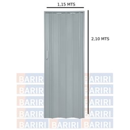 Porta Sanfonada de PVC 210x115cm Bariri - 5