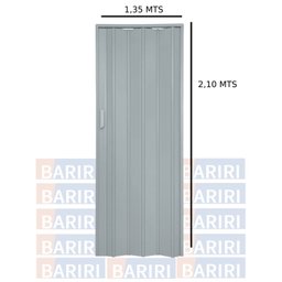 Porta Sanfonada de PVC 210x135cm Bariri - 5