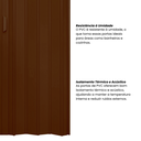Ver imagem 4 de Porta Sanfonada de PVC 210x105cm Bariri