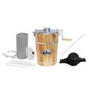 Ver imagem 2 de Elite Gourmet Egc-old Fashioned Máquina de Sorvete 6 Quartos Madeira