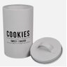Pote para Biscoitos Manhattan em Aço Galvanizado Branco 1,7l - Hauskraft - 2