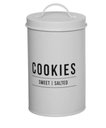 Ver imagem 1 de Pote para Biscoitos Manhattan em Aço Galvanizado Branco 1,7l - Hauskraft