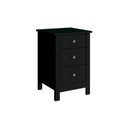 Ver imagem 2 de Mesa de Cabeceira 3 Gavetas DM-113