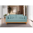 Ver imagem 1 de SOFA 3 LUGARES beny VERDE VERDE OLIVA tefi estofados