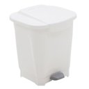 Ver imagem 1 de Cesto de Lixo com Pedal e Tampa Tramontina 15L Branco Plásti
