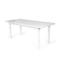 Ver imagem 1 de Mesa Retangular 6 Lugares De Madeira 160x80cm Itália Branca