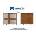 Ver imagem 6 de Guarda Roupa Casal 2 Portas Authentic Nogueira/Nude Demóbile