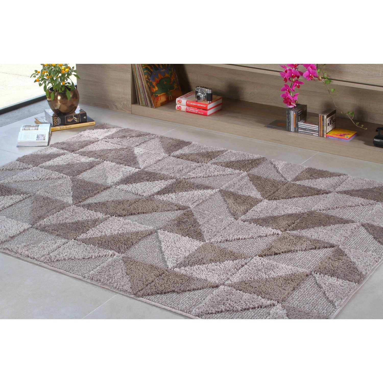 Tapete Retangular 200x250cm Jazz Oasis Tapetes - 1