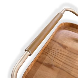 Carrinho Bar Adega Montreal Industrial Tampo Laminado Mel - Dourada - 6