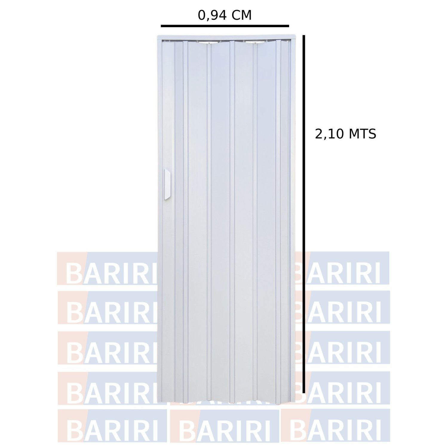 Porta Sanfonada de PVC 210x94cm Bariri - 4