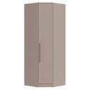 Ver imagem 3 de Guarda Roupa Modulado Casal 9 Peças 6 Portas 3 Gavetas Requinte+ Cinza/Bronze, Duna Line, Macadâmia