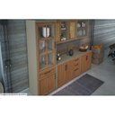 Ver imagem 5 de Módulo Cozinha Nesher Camponesa Paneleiro c/ 2 Portas e 1 Gaveta FendiOff/Freijó