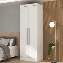 Guarda Roupa Modulado 7 Portas 6 Gavetas 5 Peças Branco Viena - 19