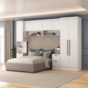 Ver imagem 1 de Conjunto de Guarda Roupa Modulado 7 Portas 6 Gavetas 5 Peças Viena Yescasa