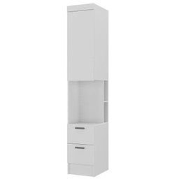 Guarda Roupa Modulado 7 Portas 6 Gavetas 5 Peças Branco Viena - 11