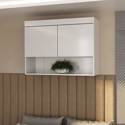 Guarda Roupa Modulado 7 Portas 6 Gavetas 5 Peças Branco Viena - 13