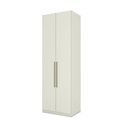 Ver imagem 2 de Guarda Roupa 2 Portas 3 Gavetas Seletto Branco/Areia HP