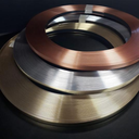 Ver imagem 5 de Fita Metalizada Decorativa Painel Parede Efeito Marmore 1 Metro Decoração Ripado Dourado Cabeceira S