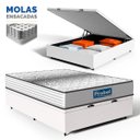 Ver imagem 3 de Cama Box Baú com Colchão de Molas Ensacadas Double Face Essence Probel Casal 138cm