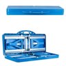 Mesa Camping Praia Dobrável 4 Bancos Alumínio Vira Maleta Acampamento Portátil Compacto Importway - 6