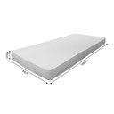 Ver imagem 5 de Kit 2 Camas Solteiro Ônix com 1 Cama Auxiliar e 3 Colchões Solteiro - Branco Mel