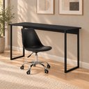 Ver imagem 1 de Mesa Office 1,10 com Cadeira Saarinen para Home Office