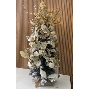 Árvore Natal Champanhe Decorada