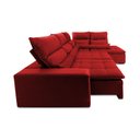 Ver imagem 5 de Sofá de Canto Amsterdam Molas Retrátil Reclinável - king house