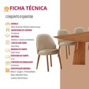 Ver mais imagens de Mesa Florida Tampo Barril e 8 Cadeiras Suiça