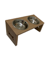 Ver imagem 1 de Comedouro e Bebedouro para Pets de Porte Pequeno com Tigelas em Inox