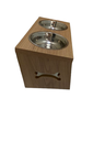 Ver imagem 4 de Comedouro e Bebedouro para Pets de Porte Pequeno com Tigelas em Inox